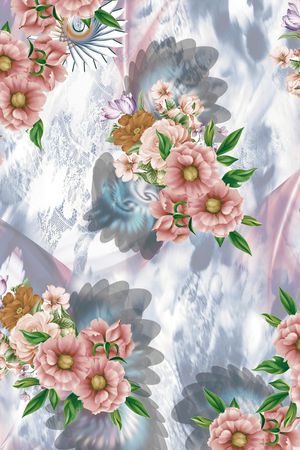 创意印花花型图片