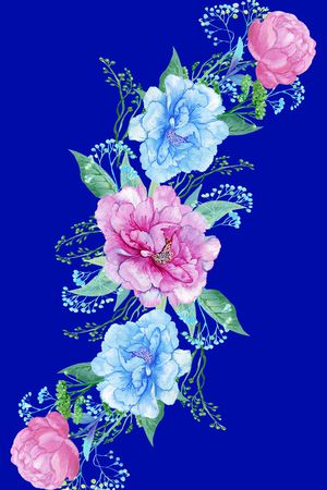 数码花型印花花型图片