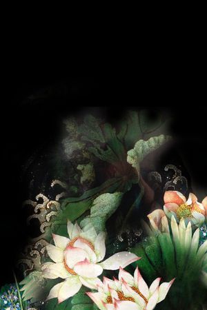 花卉印花花型图片