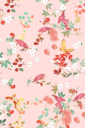 素雅印花花型图片