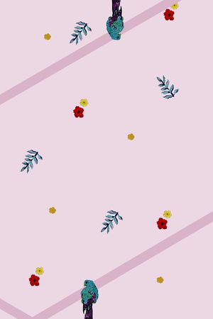 花卉印花花型图片