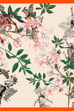花卉印花花型图片