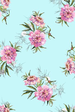 热带印花花型图片