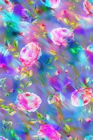 荧光印花花型图片