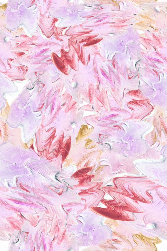笔触印花花型图片