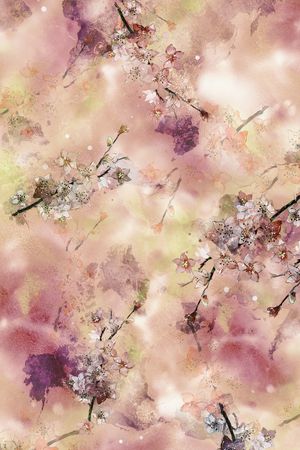 花卉印花花型图片