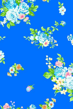 数码花型印花花型图片