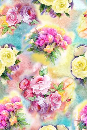 花卉印花花型图片