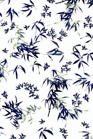 中国风印花花型图片