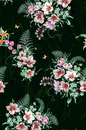 3D立体印花花型图片