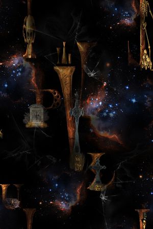 星空印花花型图片
