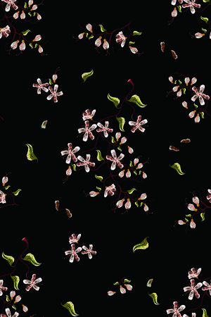 花卉印花花型图片