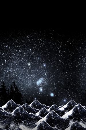 星空印花花型图片