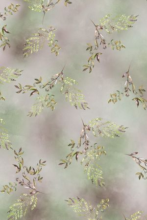 复古印花花型图片