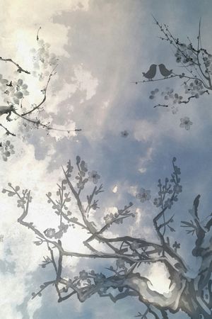 旗袍印花花型图片