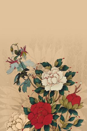 花卉印花花型图片