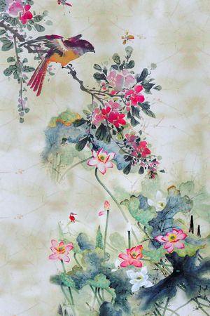 花卉印花花型图片