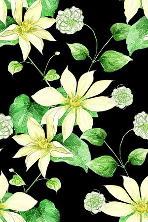 花卉印花花型图片