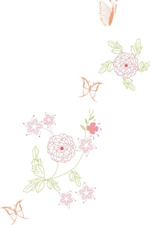 绣花花型印花花型图片
