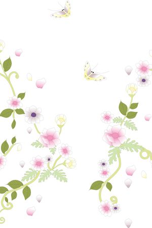 绣花花型印花花型图片