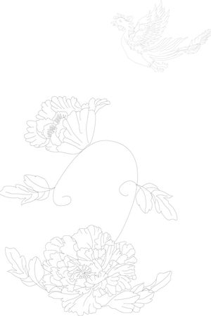 花卉印花花型图片
