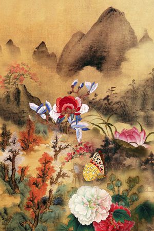 花卉印花花型图片