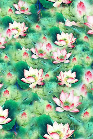 花卉印花花型图片