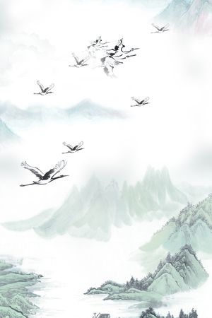 中国风印花花型图片