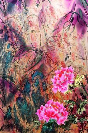 花卉印花花型图片