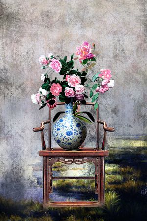 数码花型印花花型图片