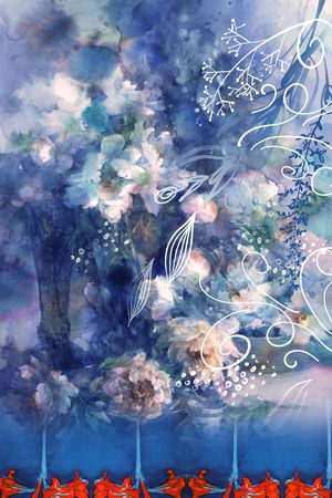 民族风印花花型图片