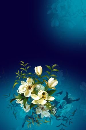 花卉印花花型图片