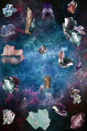 星空印花花型图片