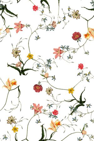 花卉印花花型图片