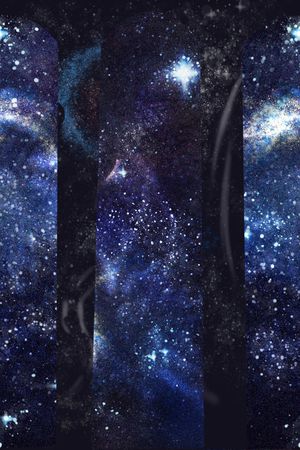 宇宙印花花型图片