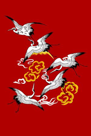 胸前独幅印花花型图片