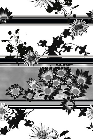 小碎花印花花型图片