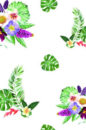 小碎花印花花型图片