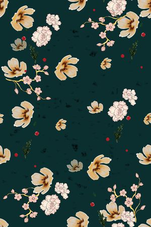 民族风印花花型图片