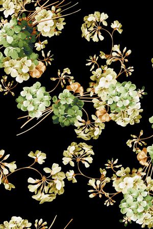 DIOR印花花型图片