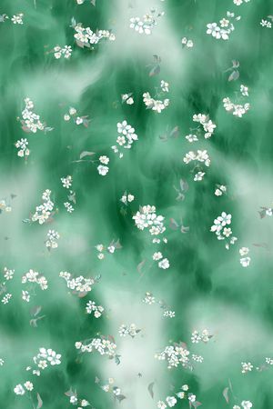 小碎花印花花型图片
