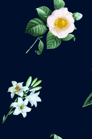 小碎花印花花型图片