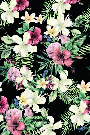 淑女印花花型图片
