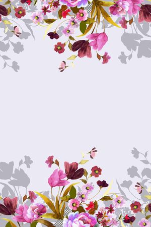 数码花型印花花型图片
