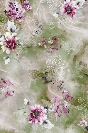 3D立体印花花型图片