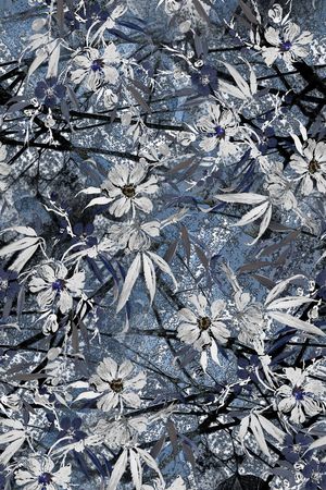 数码花型印花花型图片