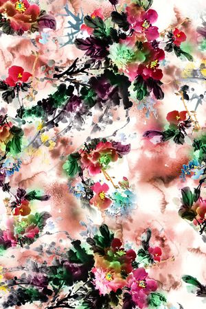 数码花型印花花型图片