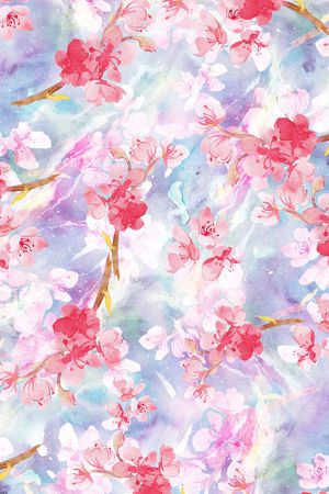 小碎花印花花型图片