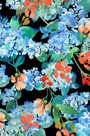 小碎花印花花型图片