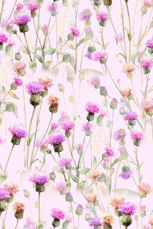 小碎花印花花型图片